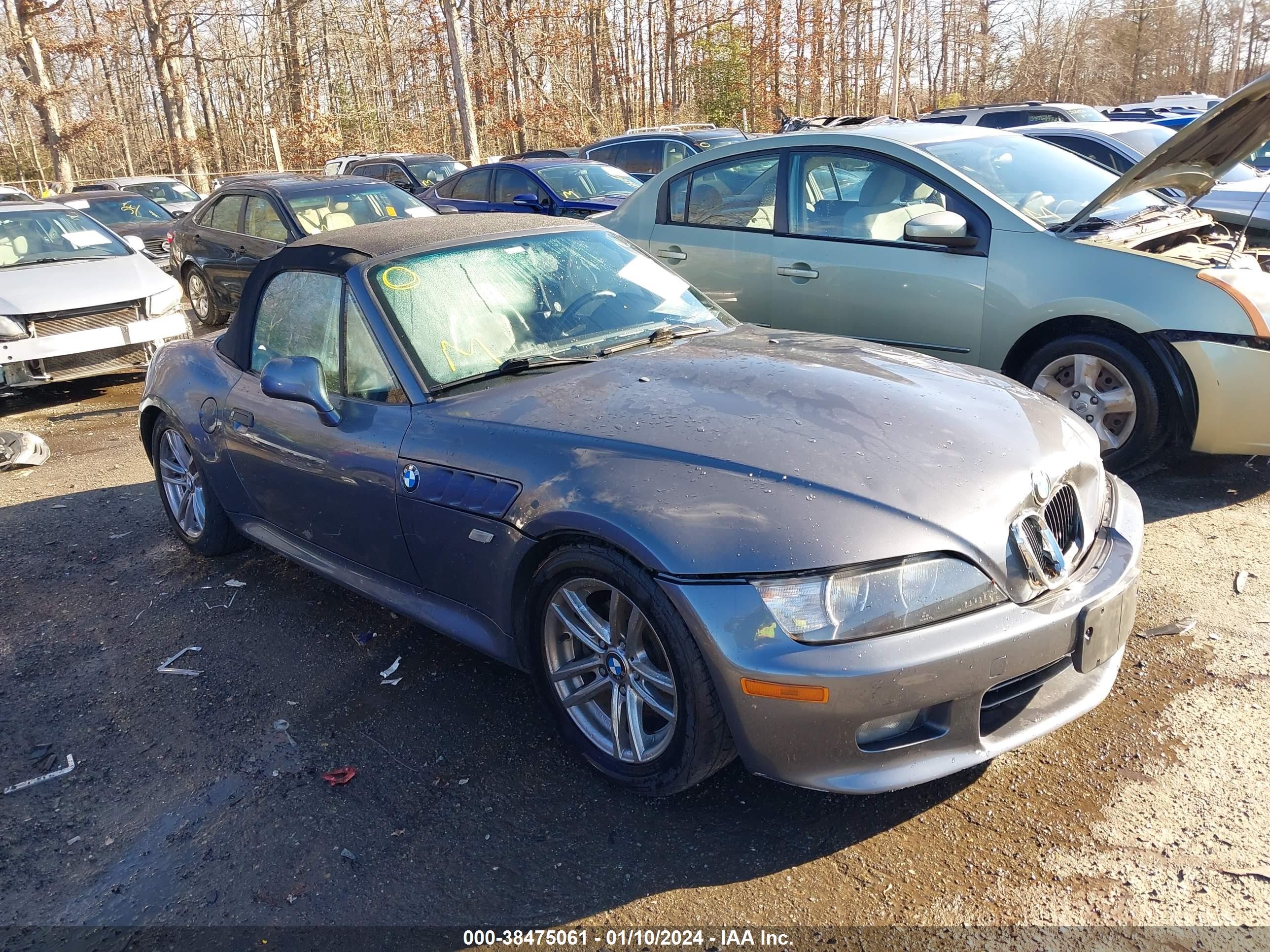 BMW Z3 2000 4usch3347ylf41639