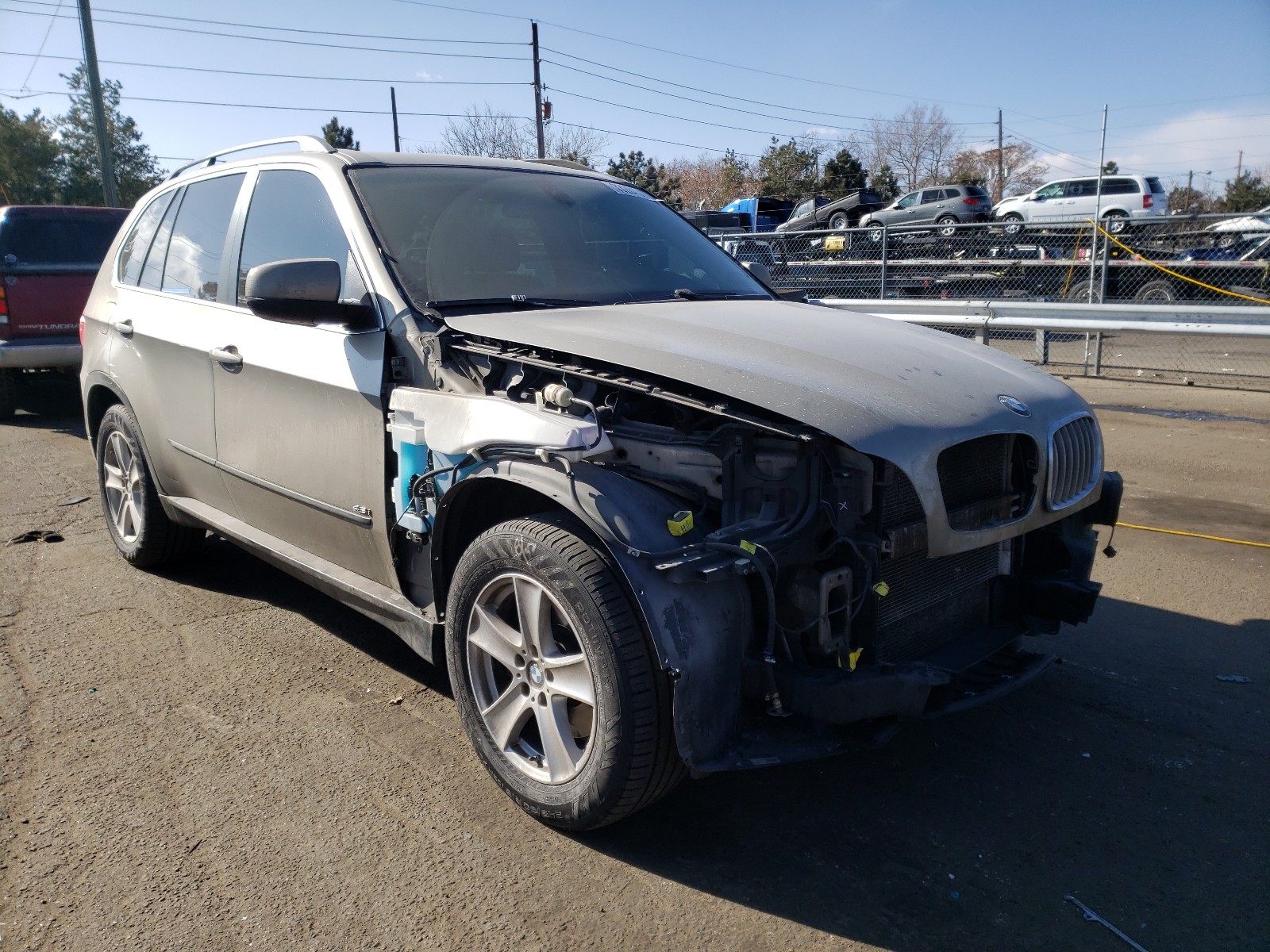 BMW X5 4.8I 2007 4usfe83567ly65964