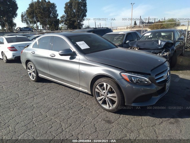 MERCEDES-BENZ C-CLASS 2018 55swf4hb3ju243132