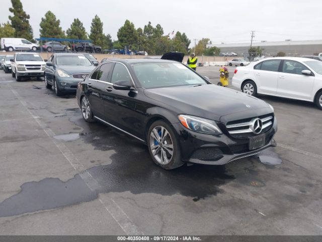 MERCEDES-BENZ C-CLASS 2017 55swf4hb4hu233705