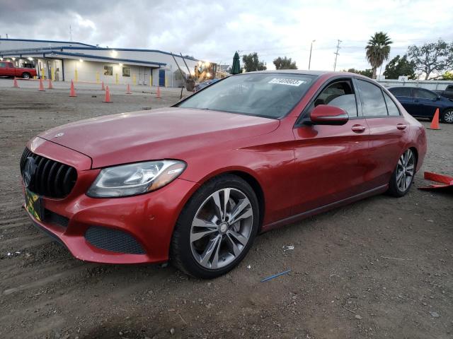 MERCEDES-BENZ C-CLASS 2016 55swf4hb5gu160021