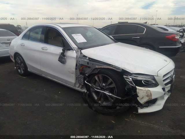 MERCEDES-BENZ C-CLASS 2018 55swf4hb6ju257364