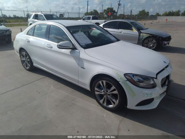 MERCEDES-BENZ C-CLASS 2017 55swf4hb9hu225910