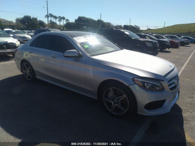 MERCEDES-BENZ C-CLASS 2015 55swf4jb0fu054164