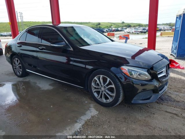 MERCEDES-BENZ C-CLASS 2015 55swf4jb0fu064449