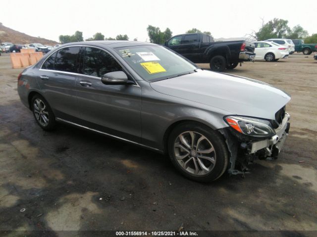 MERCEDES-BENZ C-CLASS 2015 55swf4jb0fu077525