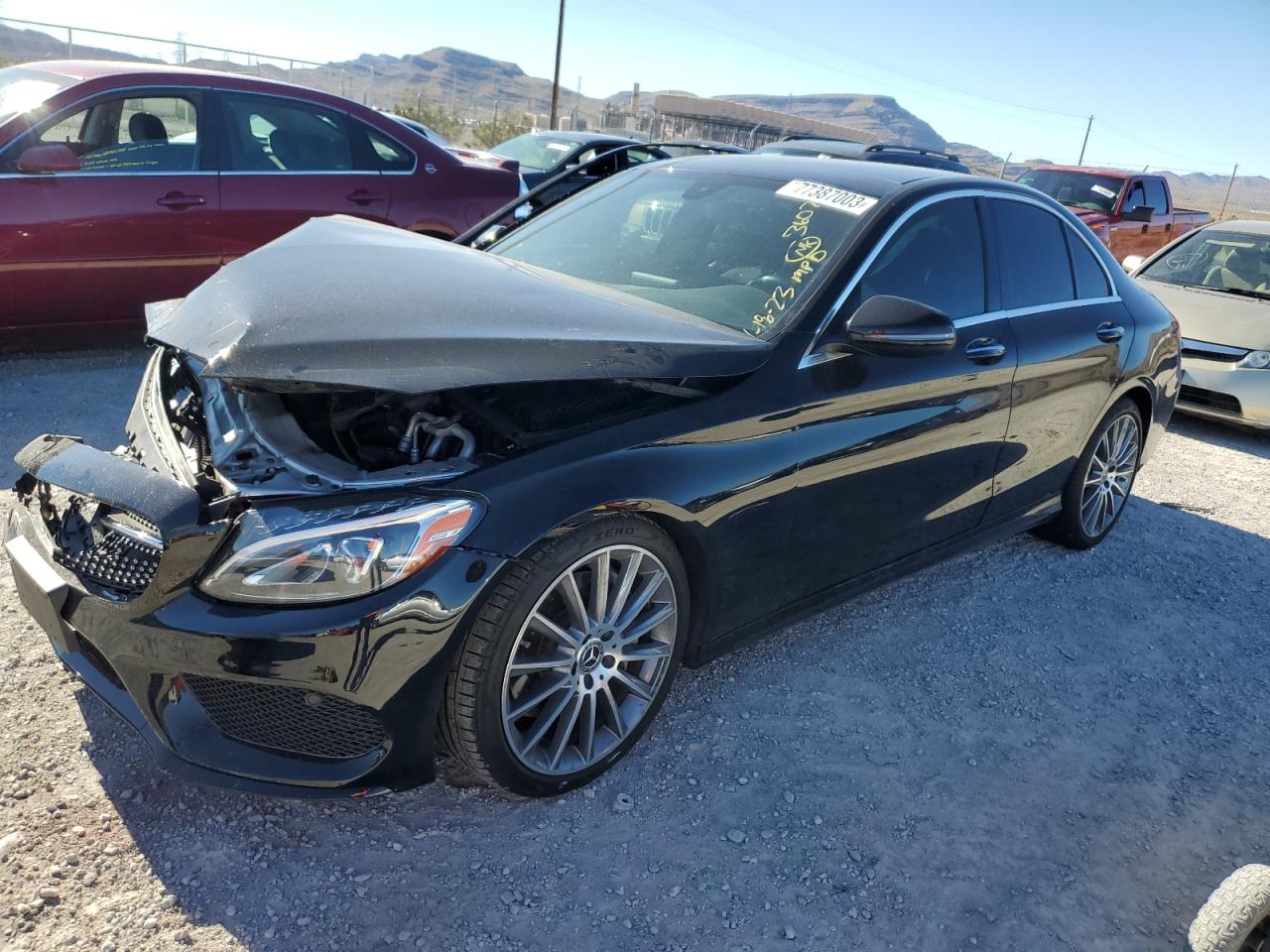 MERCEDES-BENZ C-KLASSE 2016 55swf4jb0gu105499