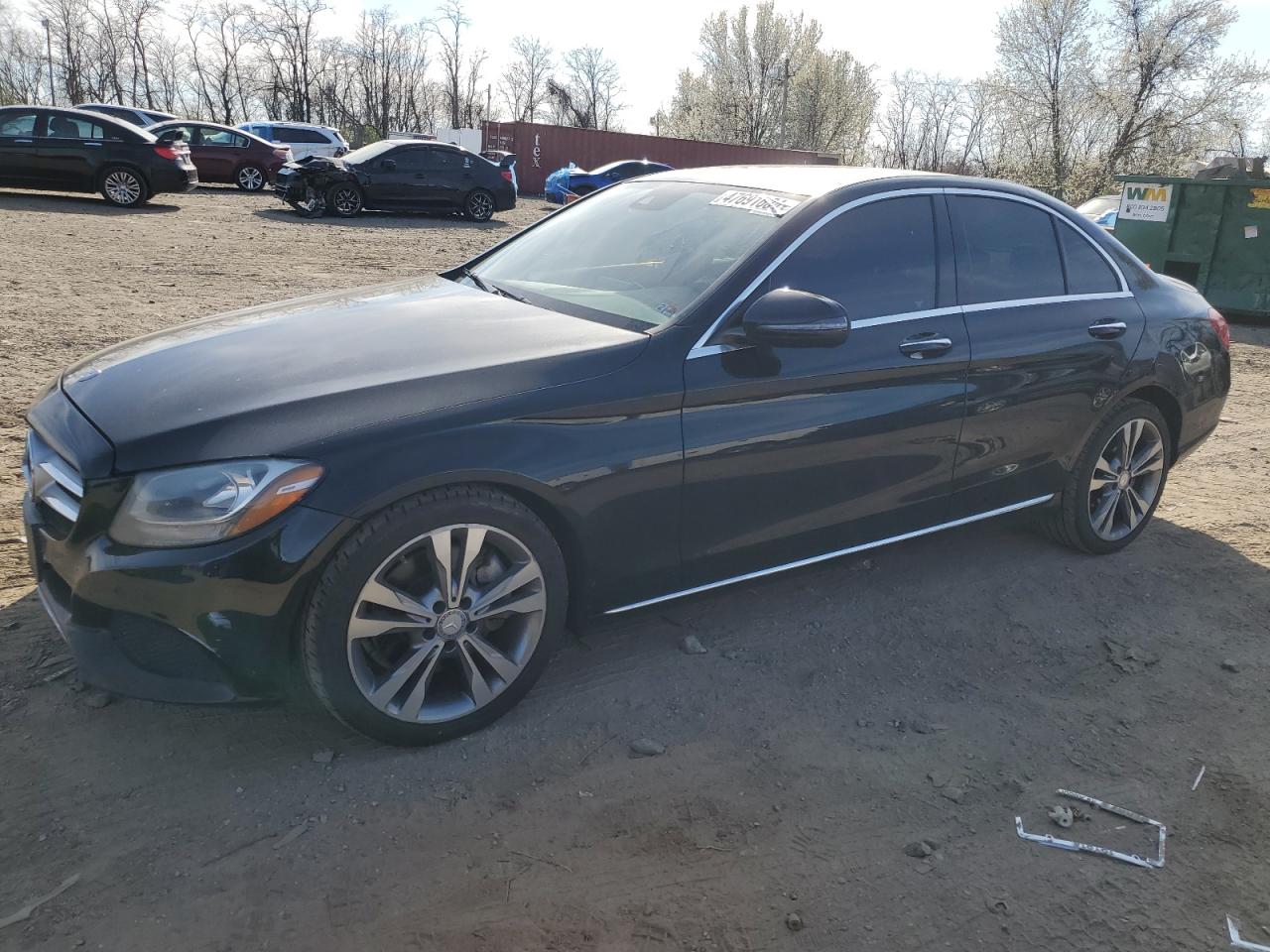 MERCEDES-BENZ C-KLASSE 2016 55swf4jb0gu128846