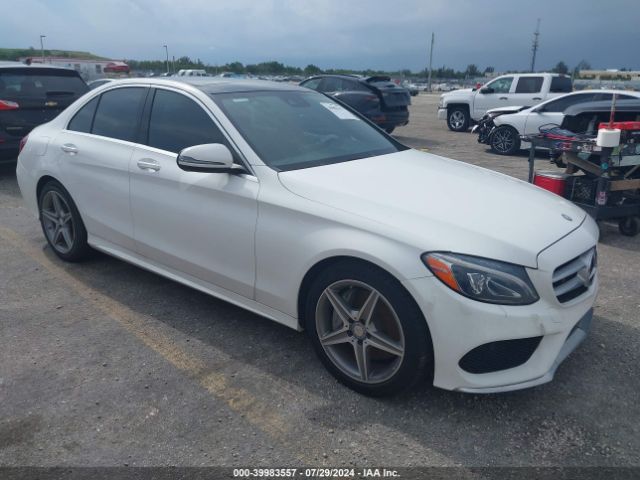 MERCEDES-BENZ C-CLASS 2017 55swf4jb0hu186747