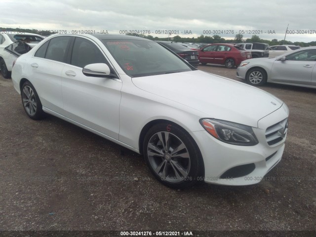 MERCEDES-BENZ C-CLASS 2017 55swf4jb0hu187431