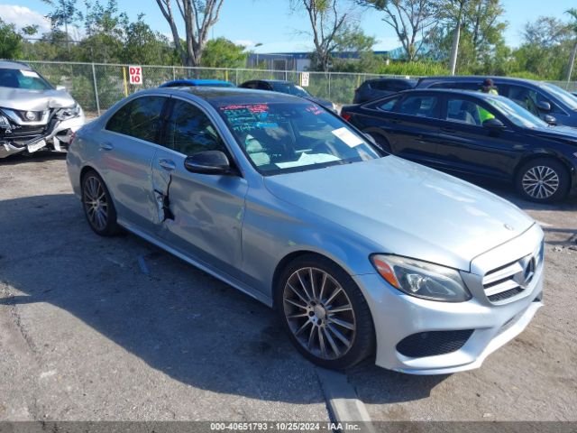 MERCEDES-BENZ C-CLASS 2017 55swf4jb0hu188451