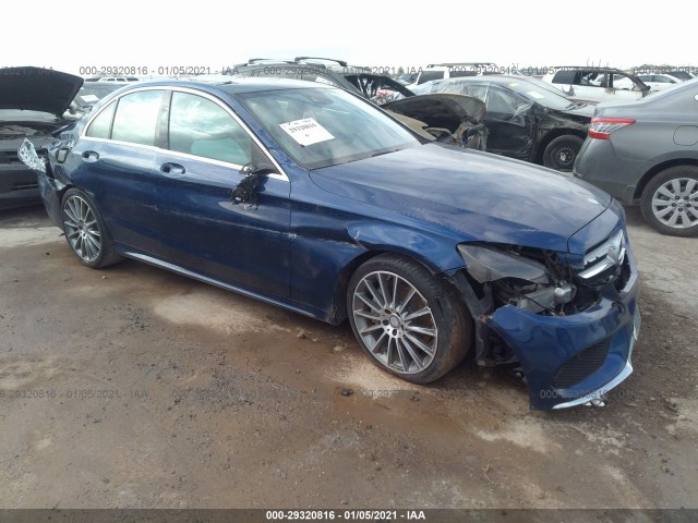 MERCEDES-BENZ C-CLASS 2017 55swf4jb0hu208052