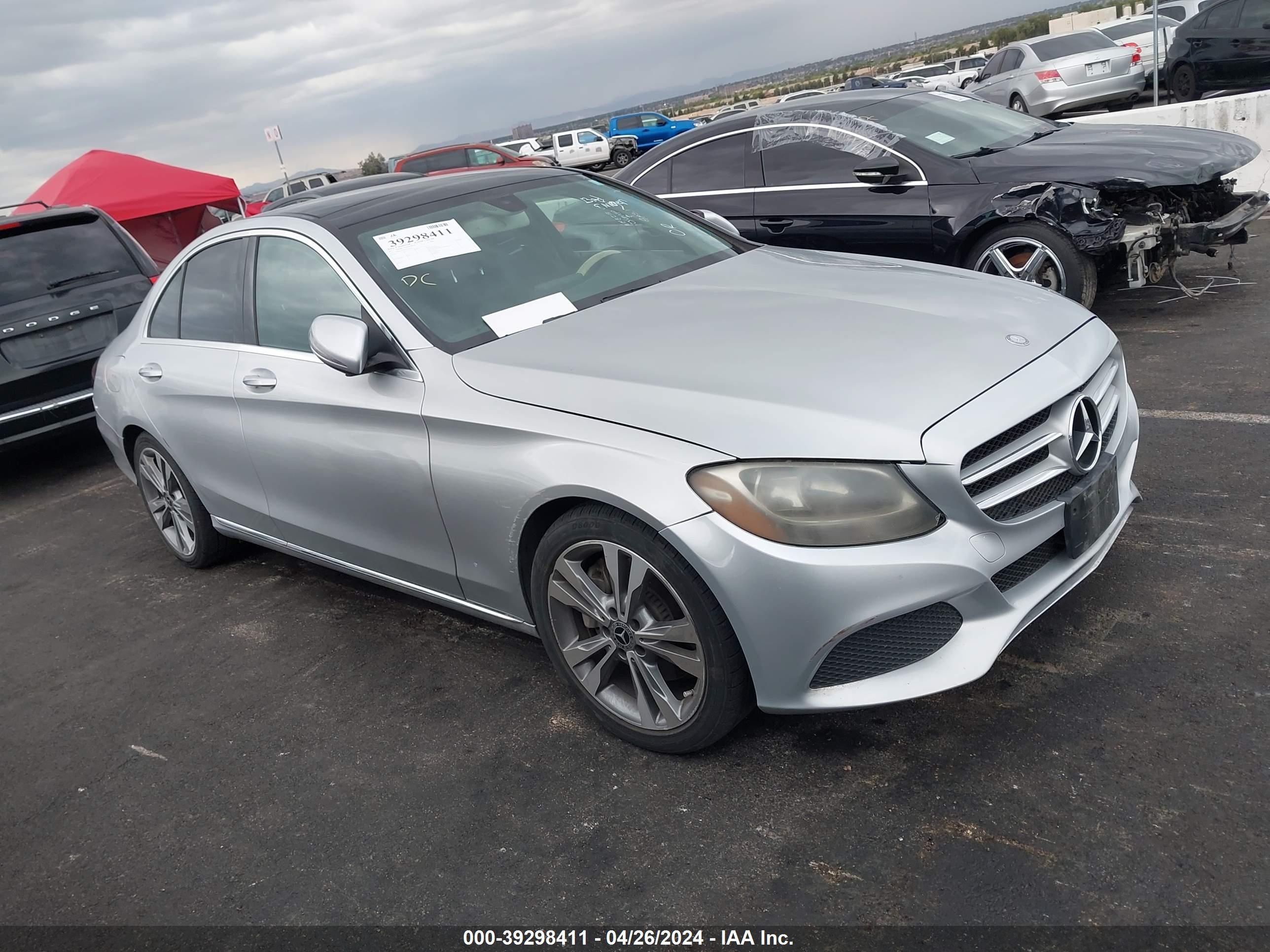 MERCEDES-BENZ C-KLASSE 2017 55swf4jb0hu226101