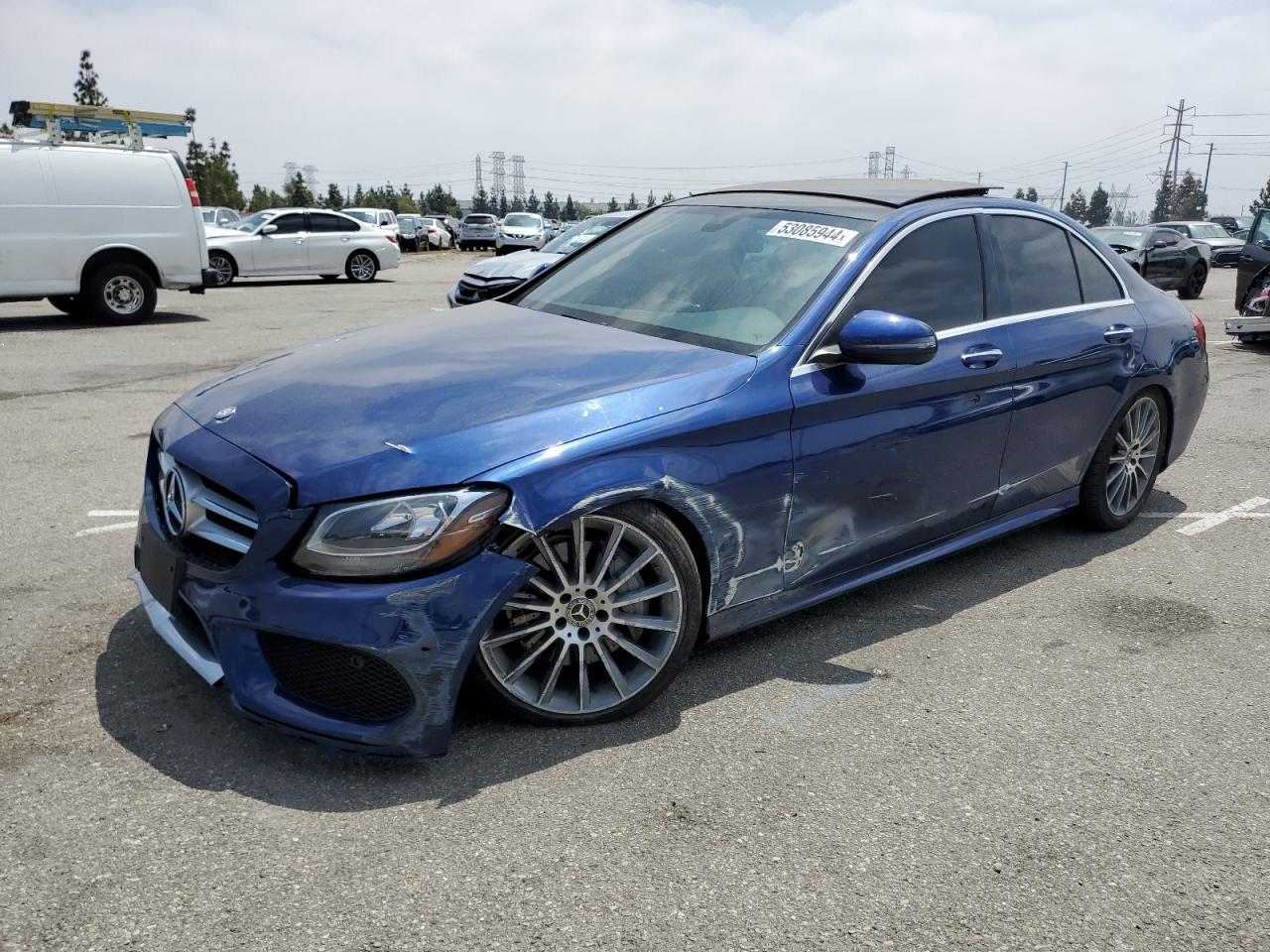 MERCEDES-BENZ C-KLASSE 2017 55swf4jb0hu227930