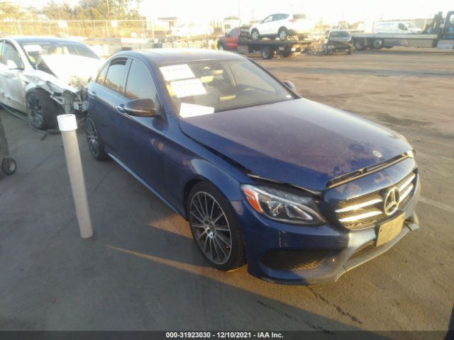 MERCEDES-BENZ C-CLASS 2018 55swf4jb0ju244992