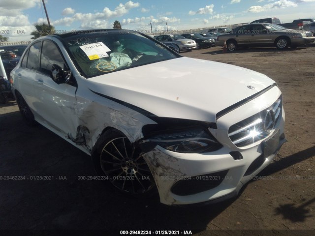 MERCEDES-BENZ C-CLASS 2018 55swf4jb0ju269603