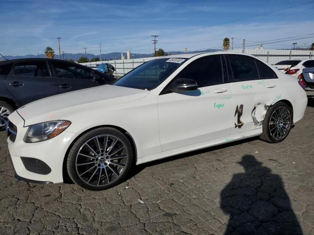 MERCEDES-BENZ C-CLASS 2018 55swf4jb0ju275143