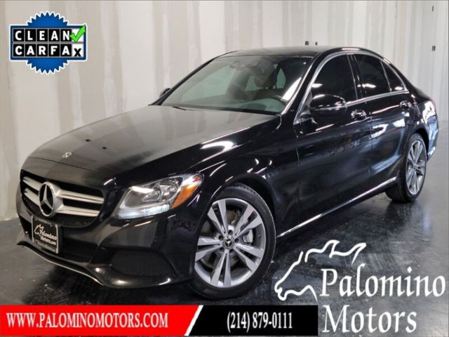 MERCEDES-BENZ C-CLASS 2018 55swf4jb0ju277698