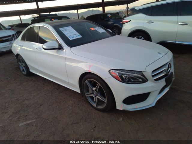 MERCEDES-BENZ C-CLASS 2015 55swf4jb1fu044646