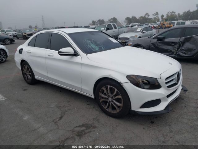 MERCEDES-BENZ C 300 2015 55swf4jb1fu059289