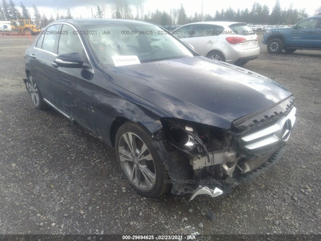 MERCEDES-BENZ C-CLASS 2015 55swf4jb1fu073449