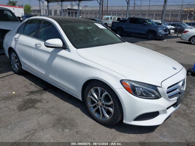 MERCEDES-BENZ C-CLASS 2015 55swf4jb1fu085259