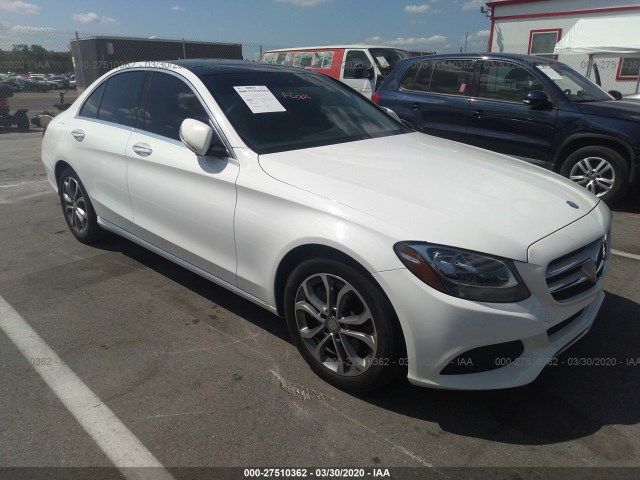 MERCEDES-BENZ C-CLASS 2016 55swf4jb1gu106208