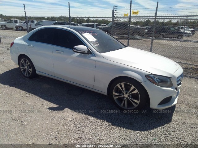 MERCEDES-BENZ C-CLASS 2016 55swf4jb1gu127415