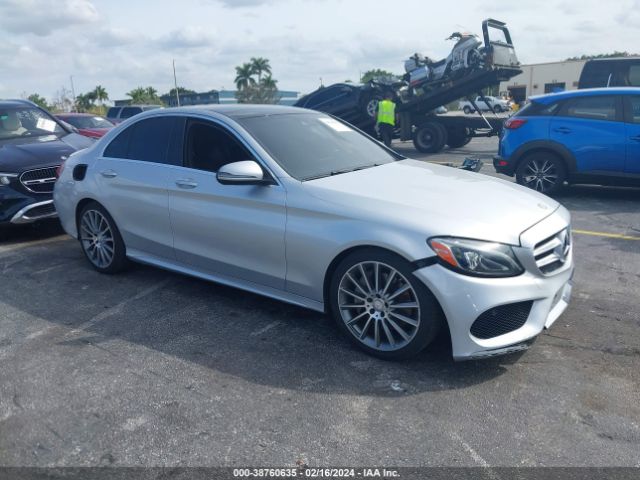 MERCEDES-BENZ C 300 2016 55swf4jb1gu133151