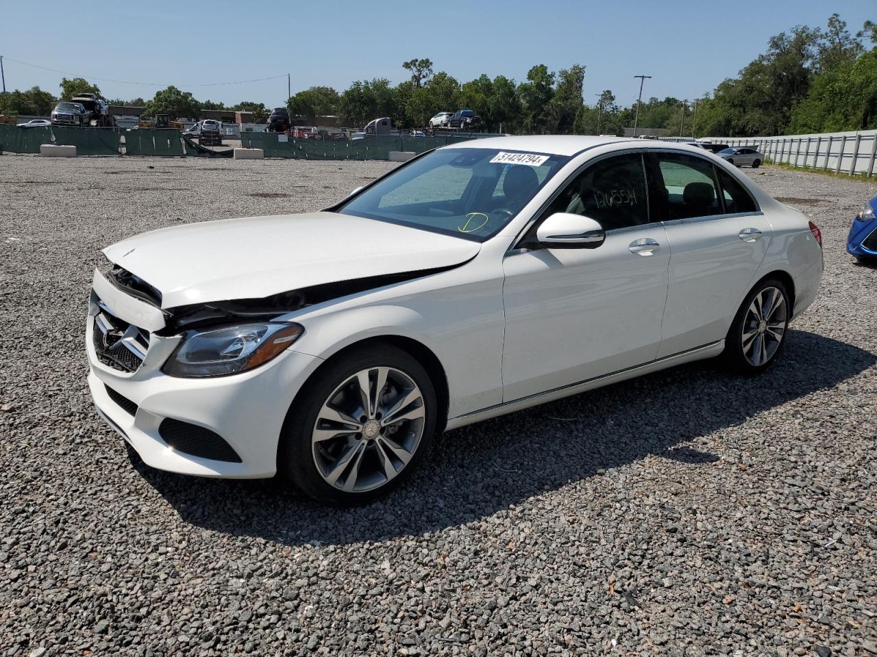 MERCEDES-BENZ C-KLASSE 2016 55swf4jb1gu144134