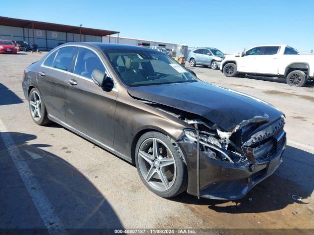 MERCEDES-BENZ C-CLASS 2016 55swf4jb1gu155389