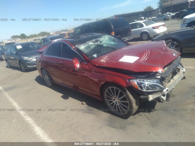 MERCEDES-BENZ C-CLASS 2016 55swf4jb1gu157787