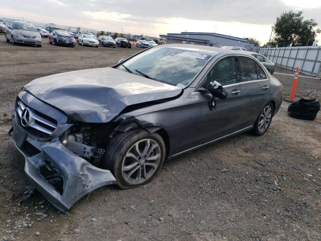 MERCEDES-BENZ C-CLASS 2017 55swf4jb1hu194646