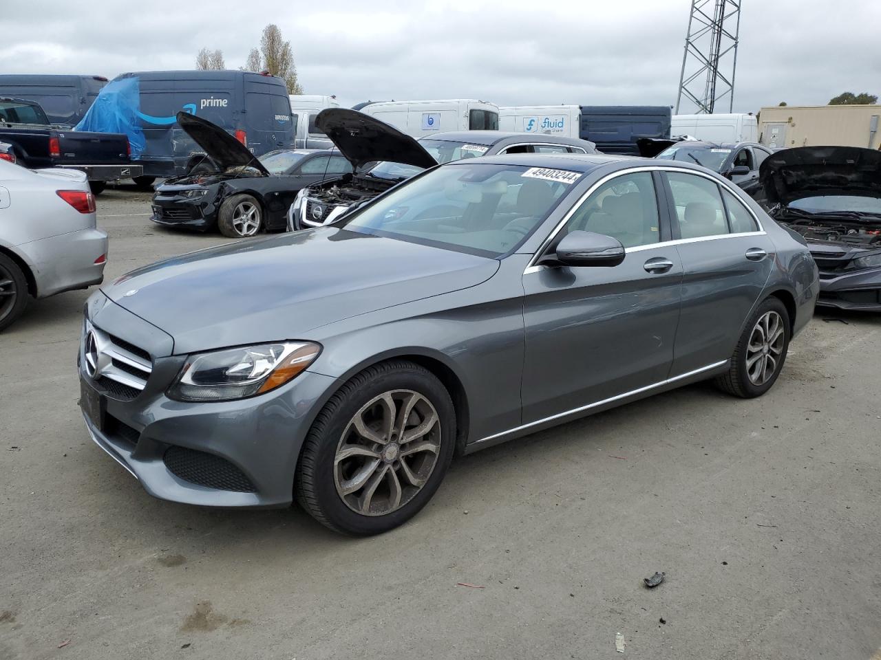 MERCEDES-BENZ C-KLASSE 2017 55swf4jb1hu196266