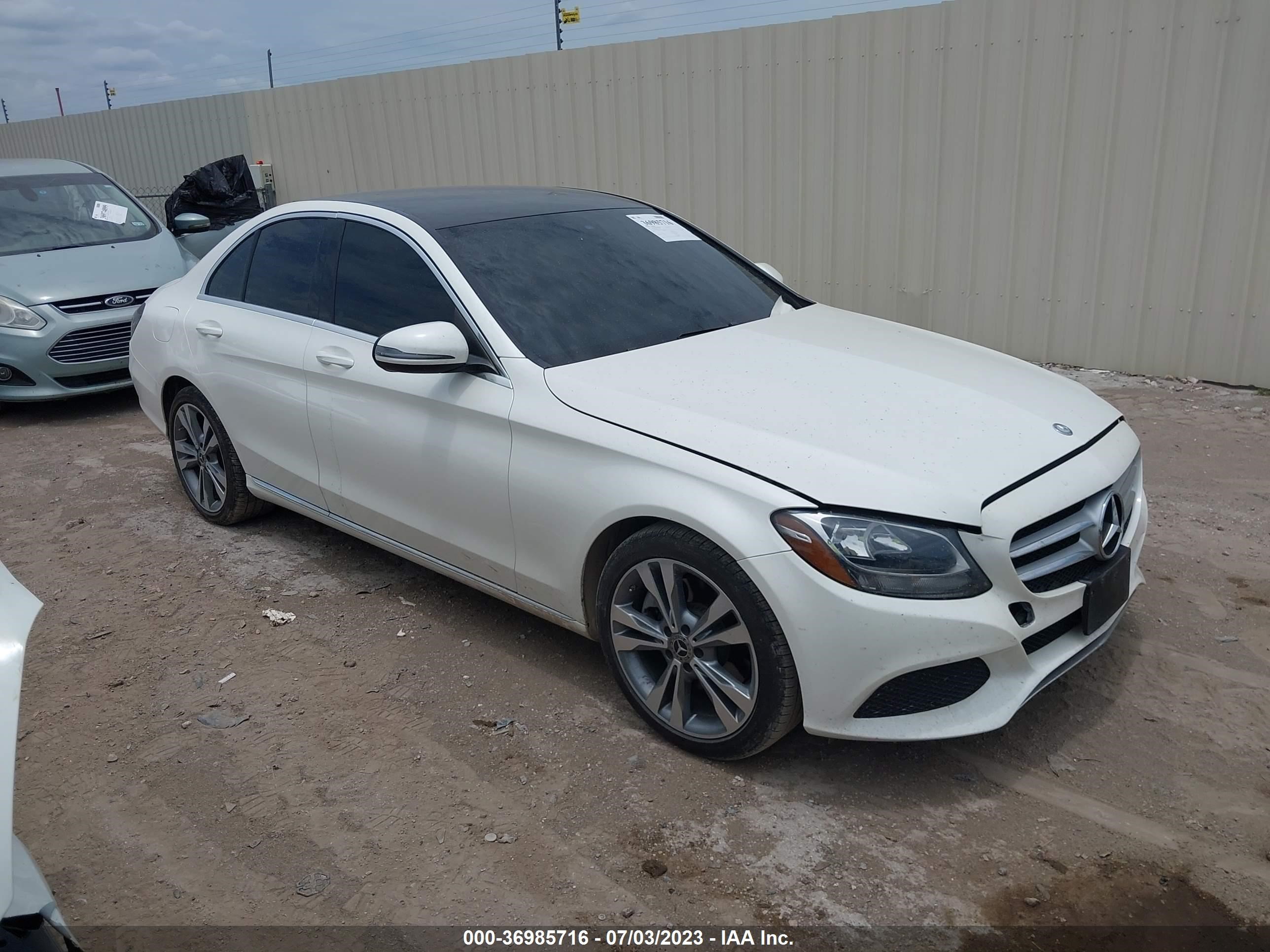 MERCEDES-BENZ C-KLASSE 2017 55swf4jb1hu211705