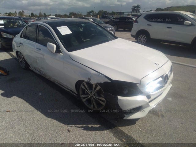 MERCEDES-BENZ C-CLASS 2017 55swf4jb1hu221490