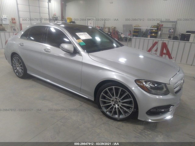 MERCEDES-BENZ C-CLASS 2017 55swf4jb1hu222669