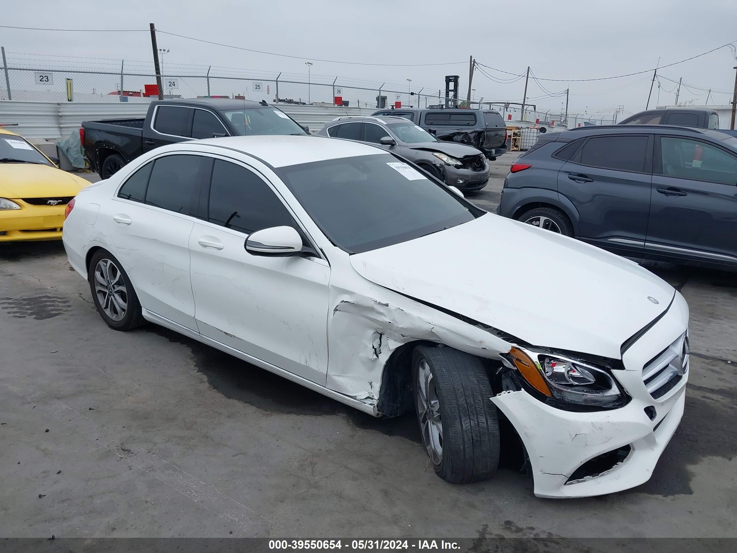 MERCEDES-BENZ C-KLASSE 2017 55swf4jb1hu229038