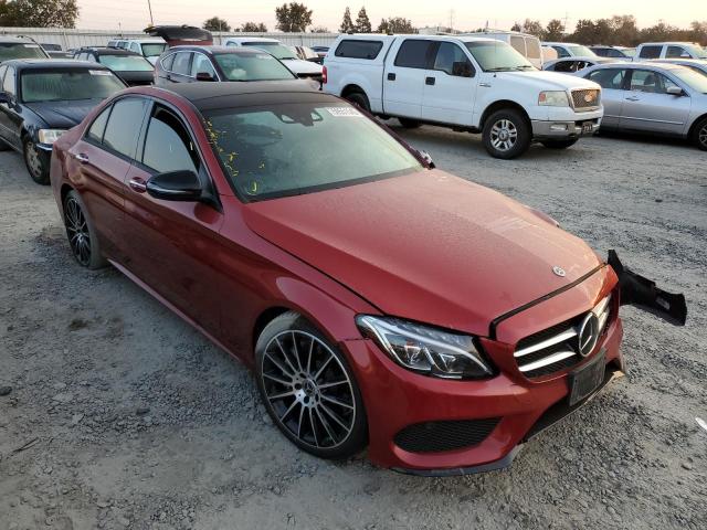 MERCEDES-BENZ C 300 2017 55swf4jb1hu232571