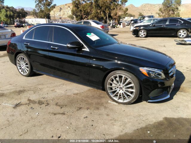 MERCEDES-BENZ C-CLASS 2017 55swf4jb1hu232800