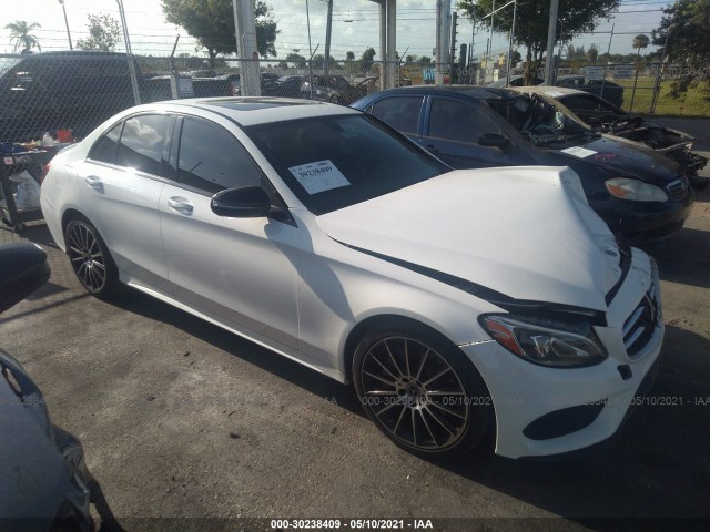 MERCEDES-BENZ C-CLASS 2018 55swf4jb1ju245973