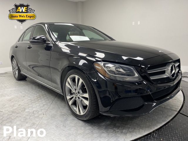 MERCEDES-BENZ C-CLASS 2018 55swf4jb1ju261753