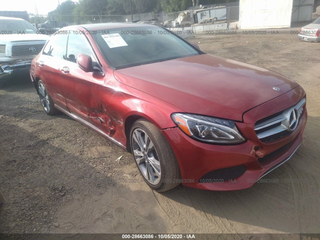 MERCEDES-BENZ C-CLASS 2018 55swf4jb1ju278083