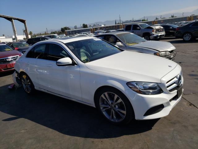 MERCEDES-BENZ C-CLASS 2018 55swf4jb1ju278472