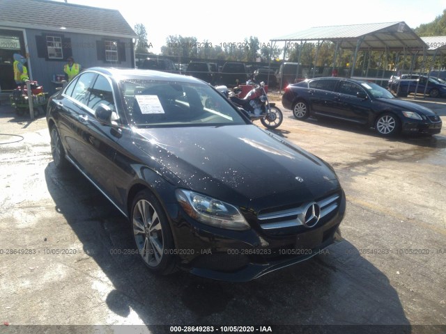 MERCEDES-BENZ C-CLASS 2018 55swf4jb1ju280271