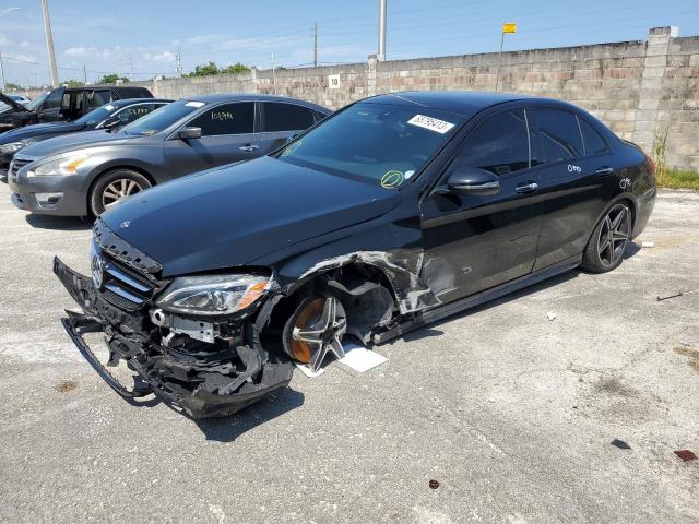 MERCEDES-BENZ C 300 2018 55swf4jb1ju280707