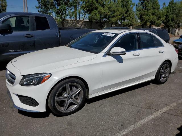 MERCEDES-BENZ C 300 2018 55swf4jb1ju280870