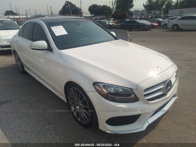 MERCEDES-BENZ C-CLASS 2015 55swf4jb2fu046728