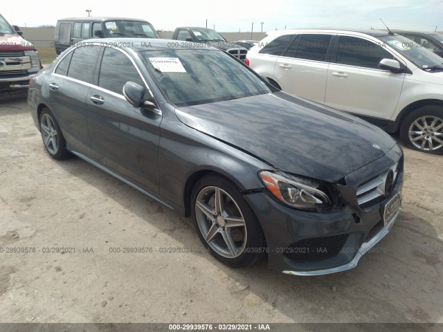 MERCEDES-BENZ C-CLASS 2015 55swf4jb2fu056479