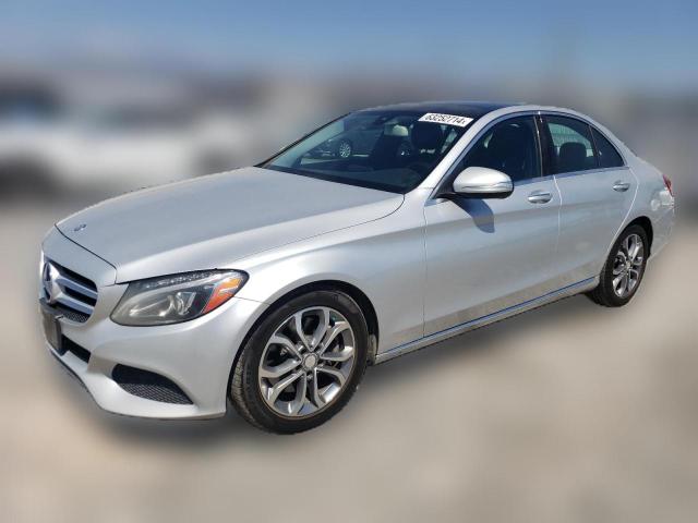 MERCEDES-BENZ C-CLASS 2015 55swf4jb2fu070317